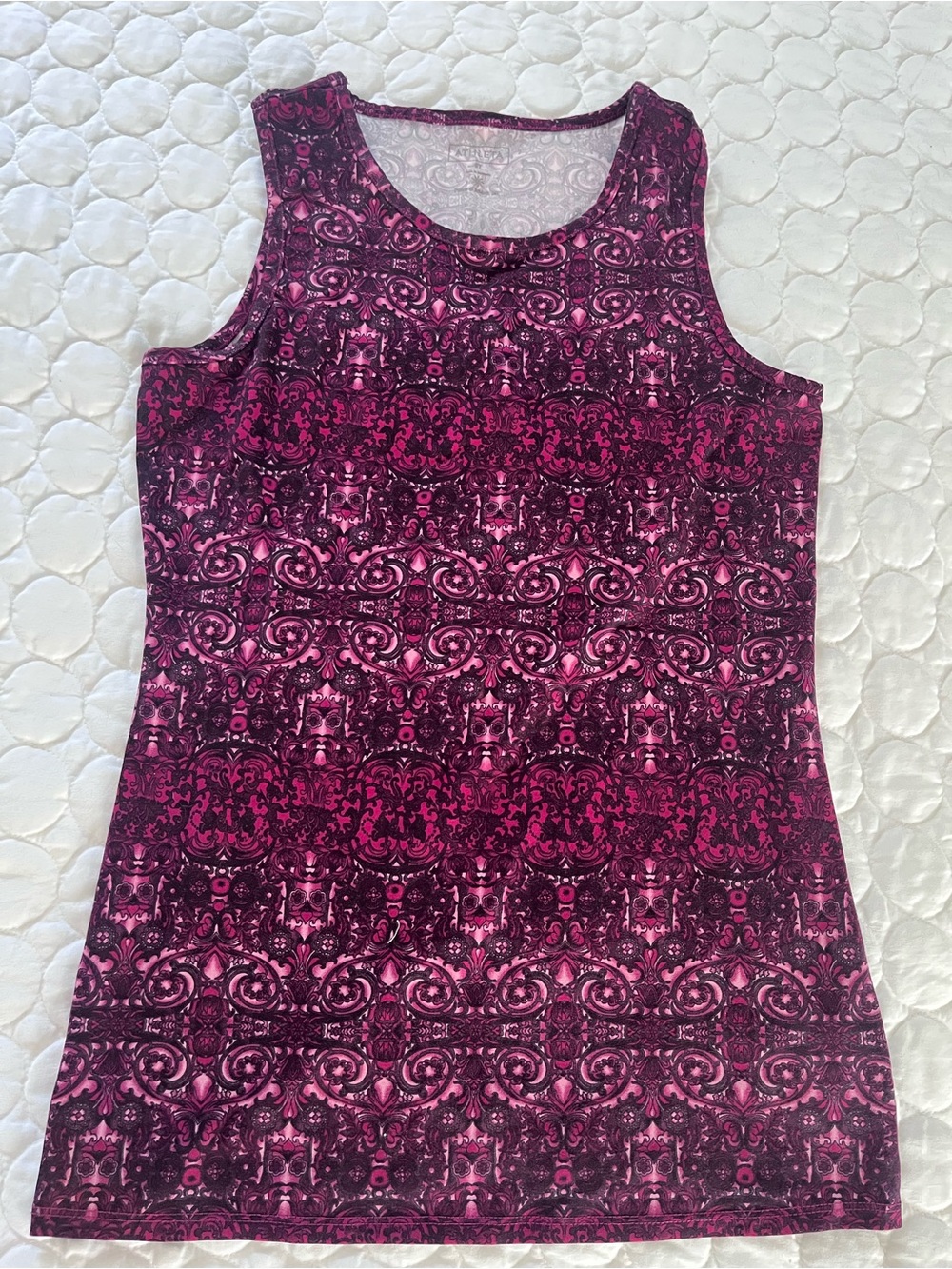 Athleta Patterned Tank Top Size Small Tall
